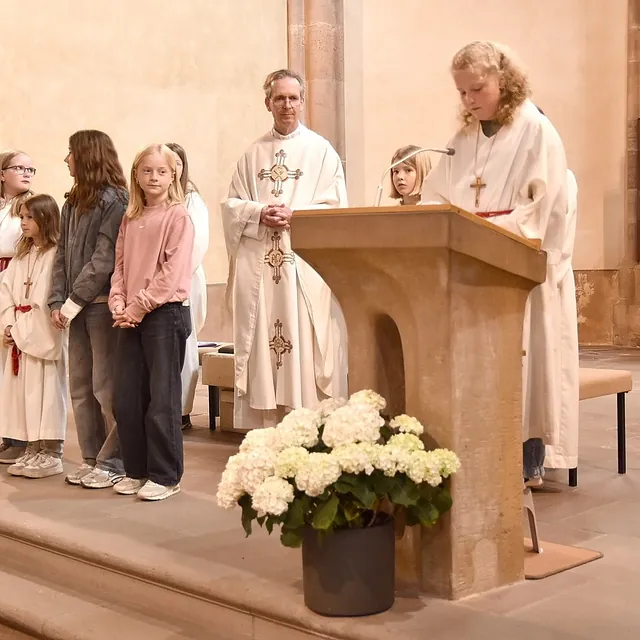 Familiengottesdienst mit Fahrzeugsegnung