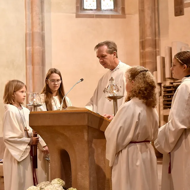 Familiengottesdienst mit Fahrzeugsegnung