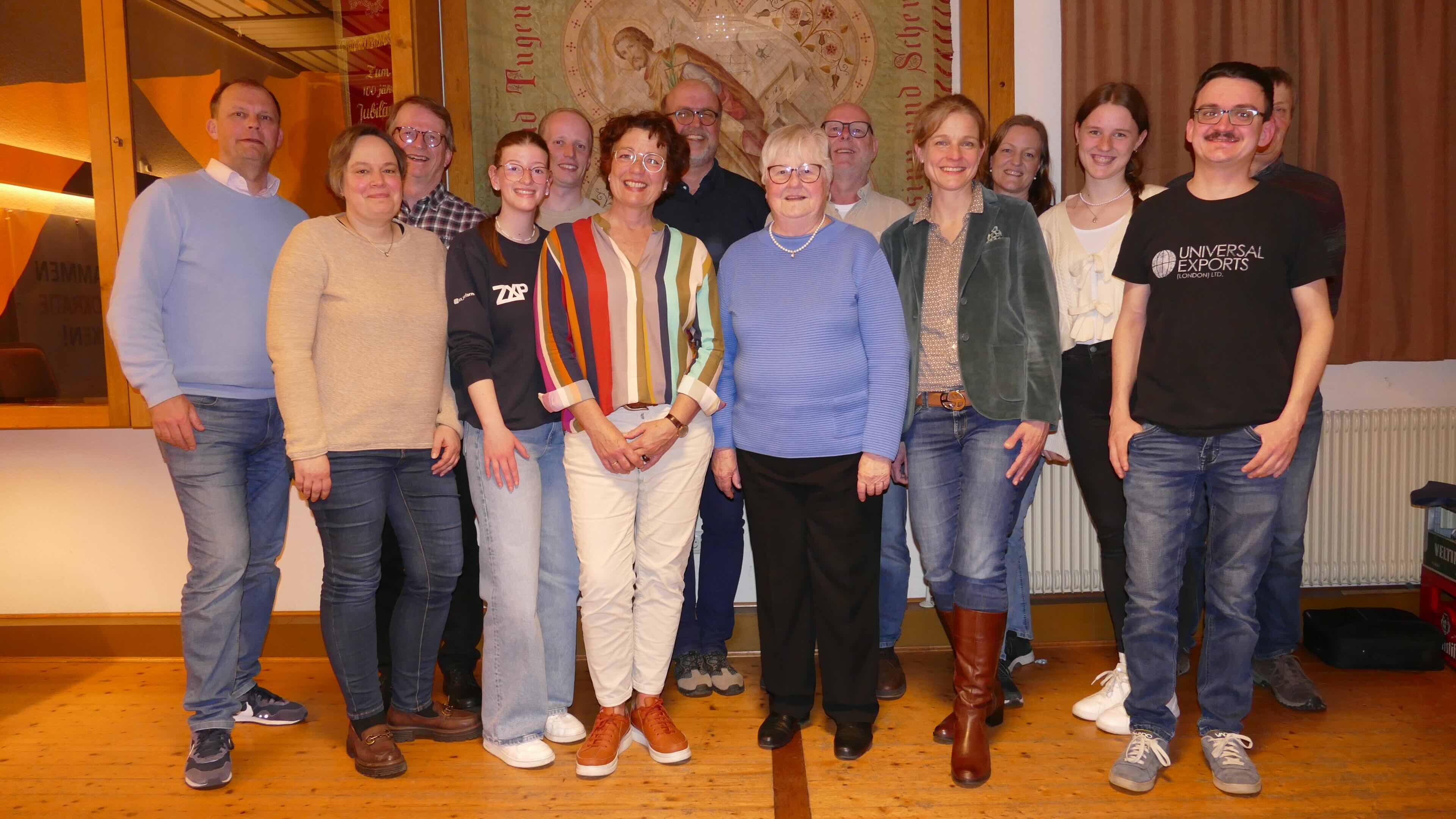 Neuer Vorstand der Kolpingsfamilie Großentaft