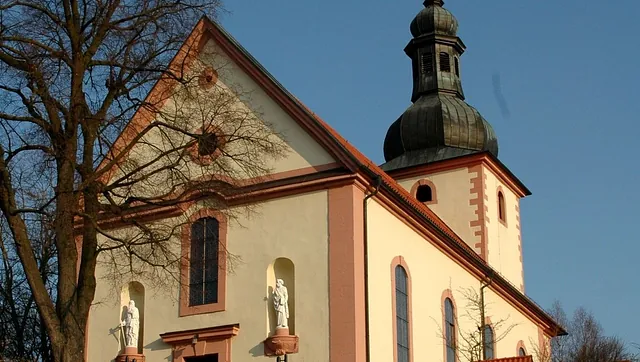 Aussenansicht der Kirche Sankt Joseph in Großentaft