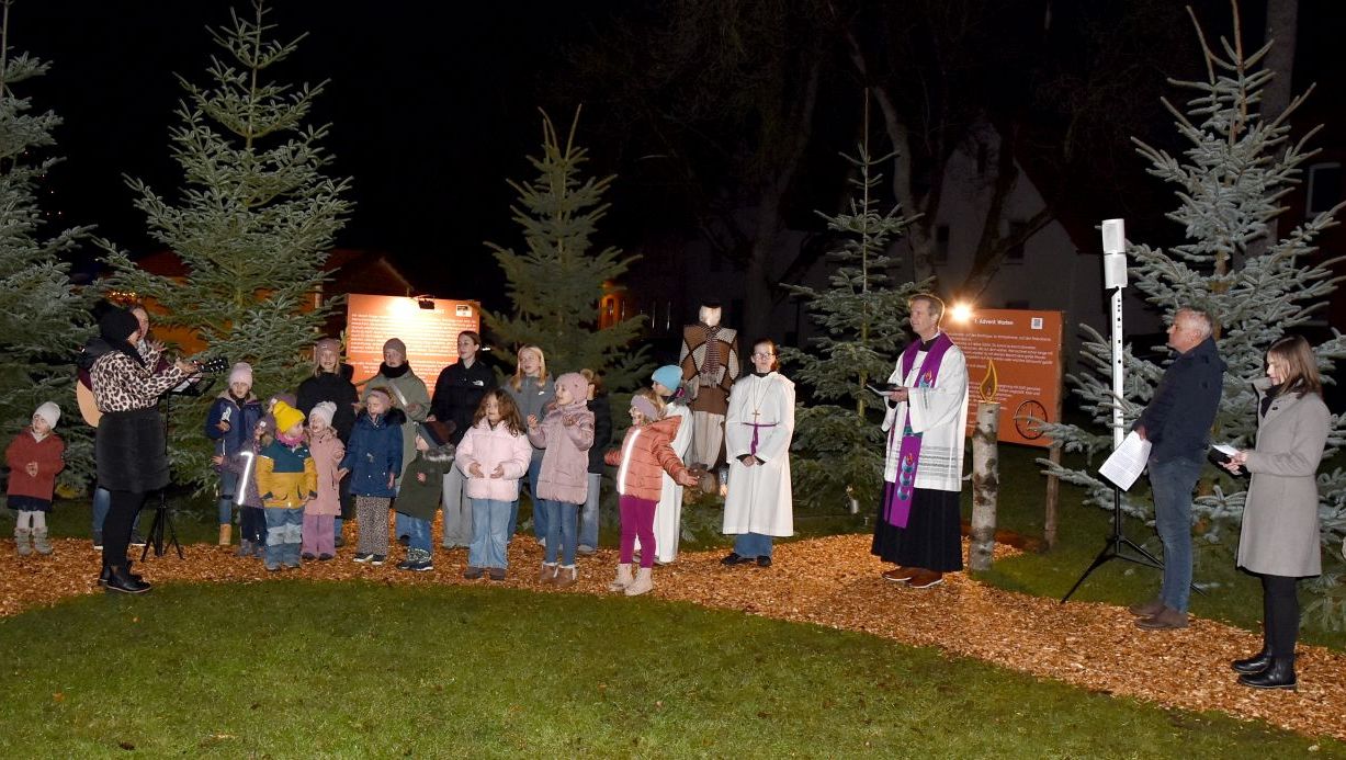 Eröffnung 9. Rasdorfer Adventsweg