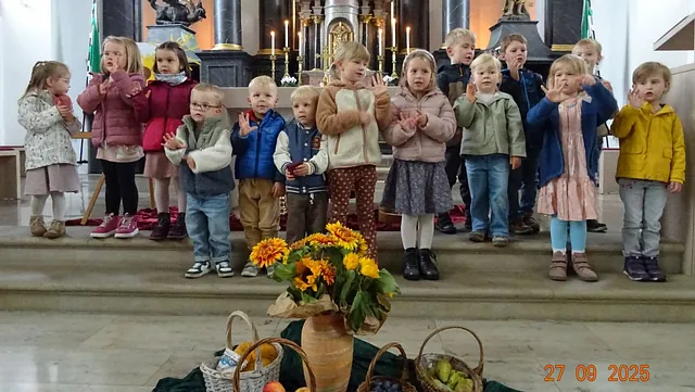 Rückblick Erntedankgottesdienst KITA Eiterfeld